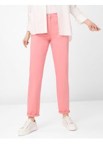 Raphaela by Brax Damen Five-Pocket-Hose Style CORRY CHERRY BLOSSOM, hellrot, Gr. 44K