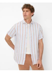 Brax Herren Hemd Style HARDY cacao, mehrfarbig, Gr. L