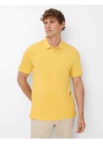 Brax Herren Polo Style PETE manuka, gelb, Gr. 6XL