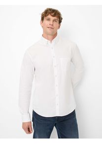 Brax Herren Hemd Style DANIEL white, weiß, Gr. L