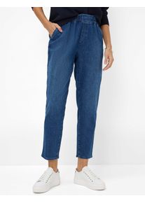 Brax Damen Chino Style MONA S USED REGULAR BLUE, denim blau, Gr. 38L
