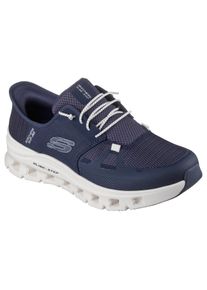 Skechers Herren Slip-On Sneaker "GLIDE-STEP PRO", Gr. 48,5, blau, Textil, sportlich, Schuhe, Laufschuh, Trainingsschuh mit flexibler
