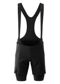Gonso Herren Fahrradhose "Essential Shorts 2in1 M", schwarz, Gr. M, 78% Polyester (recycelt), 22% Elasthan, Hosen, Enganliegende Radhose mit Träger