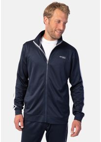 Stooker Men Herren Sweatjacke "Sportjacke Sweatjacke", blau, sportlich, Gr. XXL, angeraute Sweatware, 55% Polyester, 45% Baumwolle, Sweatjacken,