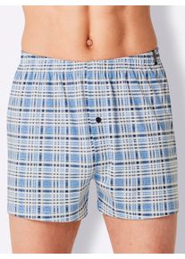 King´S Club KINGS CLUB Herren Boxershorts, Gr. 5, blau, 100% Baumwolle, Unterhosen