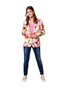 Damen Longblazer "HERMANN LANGE Collection Longblazer Angelina", pink, Gr. 38, HERMANN LANGE Collection, 95% Polyester, 5% Elasthan, Blazer