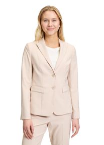 Betty Barclay Damen Kurzblazer "Betty Barclay Kurzblazer langarm", grau, modisch, Gr. 38, Obermaterial: 86% Polyester, 14% Elasthan. Futter: 100%