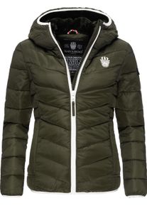 Navahoo Damen Steppjacke "Elva", grün, modisch, Gr. XS, Oberstoff: 100% Polyester, Futter: 100% Polyester, Wattierung: 100% Polyester, Ärmelfutter:
