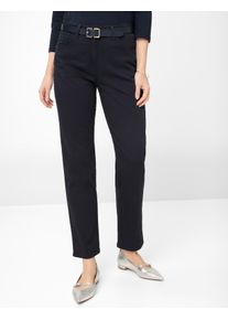 Damen 5-Pocket-Hose "Style CORRY", blau, Gr. 22, RAPHAELA BY Brax, 86% Baumwolle, 10% Elastomultiester, 4% Elasthan, Hosen