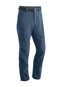 Maier Sports Herren Funktionshose "Nil", blau, Gr. 27, 90% Polyamid, 10% Elasthan, Hosen, Herren Wanderhose, atmungsaktive Outdoor-Hose mit Roll up
