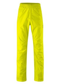 Gonso Herren Regenhose "Save Pants", gelb, Gr. S, 100% Polyester, Hosen, wasserdichte Überhose, Fahrradhose winddicht, getapete Nähte, Semi Fit