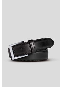 MEYER Damen Ledergürtel "Gürtel", schwarz, casual, Gr. 100, unifarben, Baumwolle, Gürtel, aus hochwertigen Rindleder