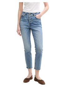 Damen 7/8-Jeans, blau, casual, Gr. 26, Tom Tailor Denim, unifarben, Denim/Jeans, Obermaterial: 99% Baumwolle, 1% Elasthan. Futter: 100% Baumwolle,