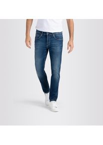 MAC Herren Straight-Jeans "Arne Pipe", blau, casual, Gr. 40, Denim/Jeans, Obermaterial: 93% Baumwolle, 5% Elastomultiester, 2% Elasthan, Jeans