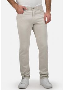 Brühl BRÜHL Herren Stoffhose "York", weiß, casual, Gr. 54, unifarben, 97% Baumwolle, 3% Elasthan, Hosen, in schlichtem Design