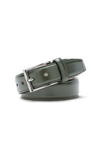 MEYER Damen Ledergürtel "Gürtel", grün, casual, Gr. 95, unifarben, Baumwolle, Gürtel, aus hochwertigen Rindleder