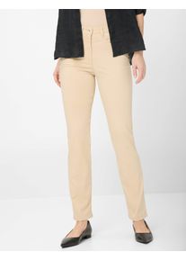 Damen 5-Pocket-Hose "Style LAURA NEW", beige, Gr. 23, RAPHAELA BY Brax, 86% Baumwolle, 10% Elastomultiester, 4% Elasthan, Hosen