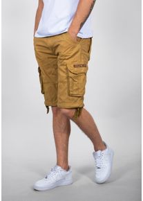 Herren Shorts "Alpha Industries Men - Shorts Jet Short", grün, Gr. 33, Alpha Industries, Obermaterial: 100% Baumwolle, Hosen