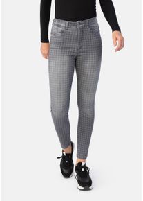 STOOKER WOMEN Damen 5-Pocket-Jeans "Skinny Fit Rio", grau, casual, Gr. 36, Denim/Jeans, 71% Baumwolle, 27% Polyester, 2% Elasthan, Jeans, Skinny Fit