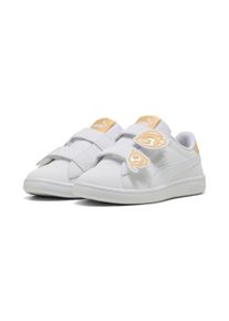 Puma Kinder Sneaker "Puma Smash 3.0 Sneakers Mädchen", Gr. 27,5, weiß, Obermaterial: Synthetik, Textil; Futter: Textil; Laufsohle: Gummi, Schuhe