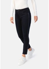 STOOKER WOMEN Damen 5-Pocket-Jeans "Galon Slim Fit Florenz", blau, casual, Gr. 46, Denim/Jeans, 82% Baumwolle, 17% Polyester, 1% Elasthan, Jeans,