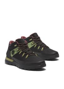 Timberland Schnürboots "Sprint Trekker Mid Fab WP", Gr. 41, schwarz, Textil, sportlich, Schuhe, Winterstiefel, Schnürstiefel, Winterschuhe,