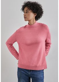 Street One Damen Strickpullover, rosa, casual, Gr. 46, unifarben, Stoff, 30% Polyester, 29% Polyacryl, 21% Viskose, 20% Nylon, Pullover, im