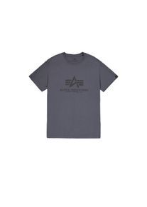 Herren T-Shirt "Alpha Industries Men - T-Shirts Basic T-Shirt", schwarz, Gr. XXL, Alpha Industries, Obermaterial: 100% Baumwolle, Shirts