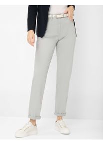 Damen 5-Pocket-Hose "Style CORRY", grau, Gr. 22, RAPHAELA BY Brax, 86% Baumwolle, 10% Elastomultiester, 4% Elasthan, Hosen