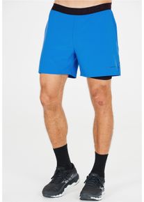 Endurance Herren Shorts "Bing", blau, sportlich, Gr. S, mehrfarbig, 87% Polyester, 13% Elasthan, Hosen, in dehnbarer Qualität mit
