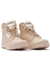 Palladium Damen Winterboots "PAMPA HI SNOW WARM", Gr. 40, beige, Leder, sportlich, Schuhe, Winterschuhe, Winterstiefel, Snowboots, wasserabweisend &