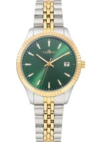 Tempic Damen Quarzuhr, silber, Armbanduhren, Armbanduhr, Damenuhr, Edelstahlarmband, analog, Tag