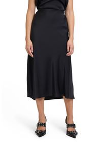 Vera Mont Damen Maxirock "Vera Mont Satinrock wadenlang", schwarz, elegant, Gr. 38, Satin, Obermaterial: 100% Polyester., Röcke, Material