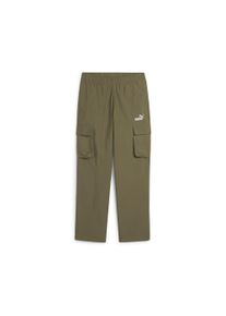 Puma Kinder Sporthose "ESS No. 1 Logo Gewebte Cargohose Jungen", grün, Gr. 152, unifarben, Obermaterial: 100% Polyester; Taschenfutter: 100%
