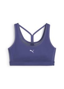 Puma Damen Sport-BH "4KEEPS CLOUDSPUN BH Damen", Gr. XL, blau, Obermaterial: 23% Elasthan, 77% Polyester; Innenfläche der Vorderseite: 94% Polyester,