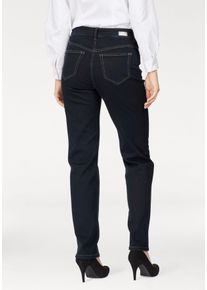 MAC Damen Bequeme Jeans "Stella", blau, feminin, Gr. 48, clean, Denim/Jeans, Obermaterial: 92% Baumwolle, 5% Polyester, 3% Elasthan, Jeans, Gerader
