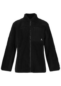 WHISTLER Kinder Strickpullover "Bear", schwarz, casual, Gr. 152, unifarben, 100% Polyester, Pullover, aus atmungsaktiven Teddyfleece