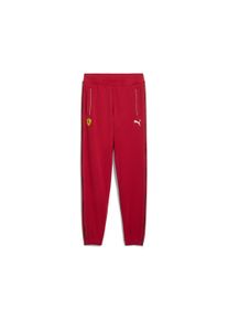 Puma Kinder Sporthose "Scuderia Ferrari HP Race Hose Jugendliche", rot, Gr. 122, unifarben, Obermaterial: 78% Baumwolle, 22% Polyester; Rippe: 97%