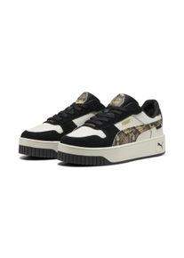 Puma Sneaker "Carina Street Snake Chic Sneakers Damen", Gr. 36, schwarz-weiß, Obermaterial: Synthetik, Kuhleder, Textil; Futter: Textil; Innensohle: