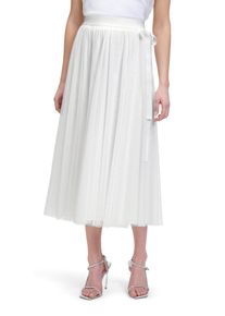 Vera Mont Damen Maxirock "Vera Mont Tüllrock im Layer Look", weiß, feminin, Gr. 42, Tüll, Obermaterial: 100% Polyester. Futter: 100% Polyester.,
