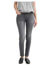 Tom Tailor Damen Skinny-fit-Jeans, grau, casual, Gr. 34, Denim/Jeans, Obermaterial: 69% Baumwolle, 20% Polyester, 9% Viskose, 2% Elasthan. Futter: