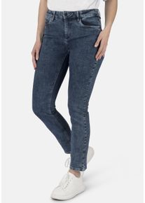 STOOKER WOMEN Damen 5-Pocket-Jeans "Zermatt Fashion Straight Fit", blau, casual, Gr. 40, Denim/Jeans, 98% Baumwolle, 2% Elasthan, Jeans, Straight Fit