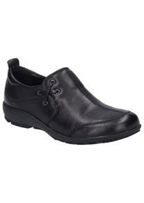 Josef Seibel Damen Slipper "Charlotte 17", Gr. 42, schwarz, Leder, unifarben, klassisch, Schuhe, Schlupfschuh, Festtagsschuh, Komfortschuh mit