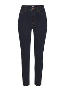 Lascana Damen Jeansjeggings, blau, modisch, Gr. 36, unifarben, Denim/Jeans, Obermaterial: 98% Baumwolle, 2% Elasthan, Jeans, mit Stretch-Anteil in
