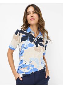 Brax Damen Poloshirt "Style CLEO", blau, Gr. 36, 97% Baumwolle, 3% Elasthan, Shirts