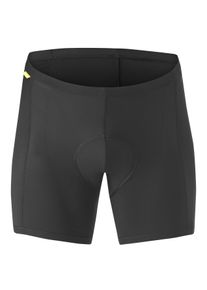 Gonso Herren Fahrradhose "Base Pant M", schwarz, Gr. M, 92% Polyamid, 8% Elastan, Hosen, Herren Fahrradunterhose, atmungsaktive Radhose, Sitzpolster,