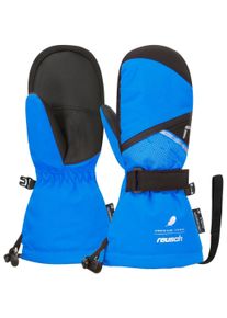 Reusch Kinder Fäustlinge "Kaden Down R-TEX XT Mitten", blau, klassisch, Gr. 3, mehrfarbig, 80% Polyester, 10% Polyurethan, Handschuhe, mit