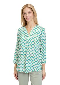 Cartoon Damen Shirtbluse "Cartoon Blusenshirt mit Muster", bunt, modisch, Gr. 40, Obermaterial: 100% Viskose., Blusen