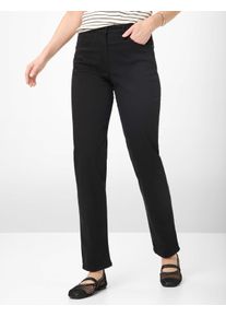 Damen 5-Pocket-Hose "Style CORRY", schwarz, Gr. 25, RAPHAELA BY Brax, 86% Baumwolle, 10% Elastomultiester, 4% Elasthan, Hosen