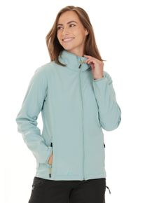 WHISTLER Damen Softshelljacke "Covina", blau, sportlich, Gr. 48, unifarben, 94% Polyester, 6% Elasthan, Jacken, mit wasser- und winddichtem